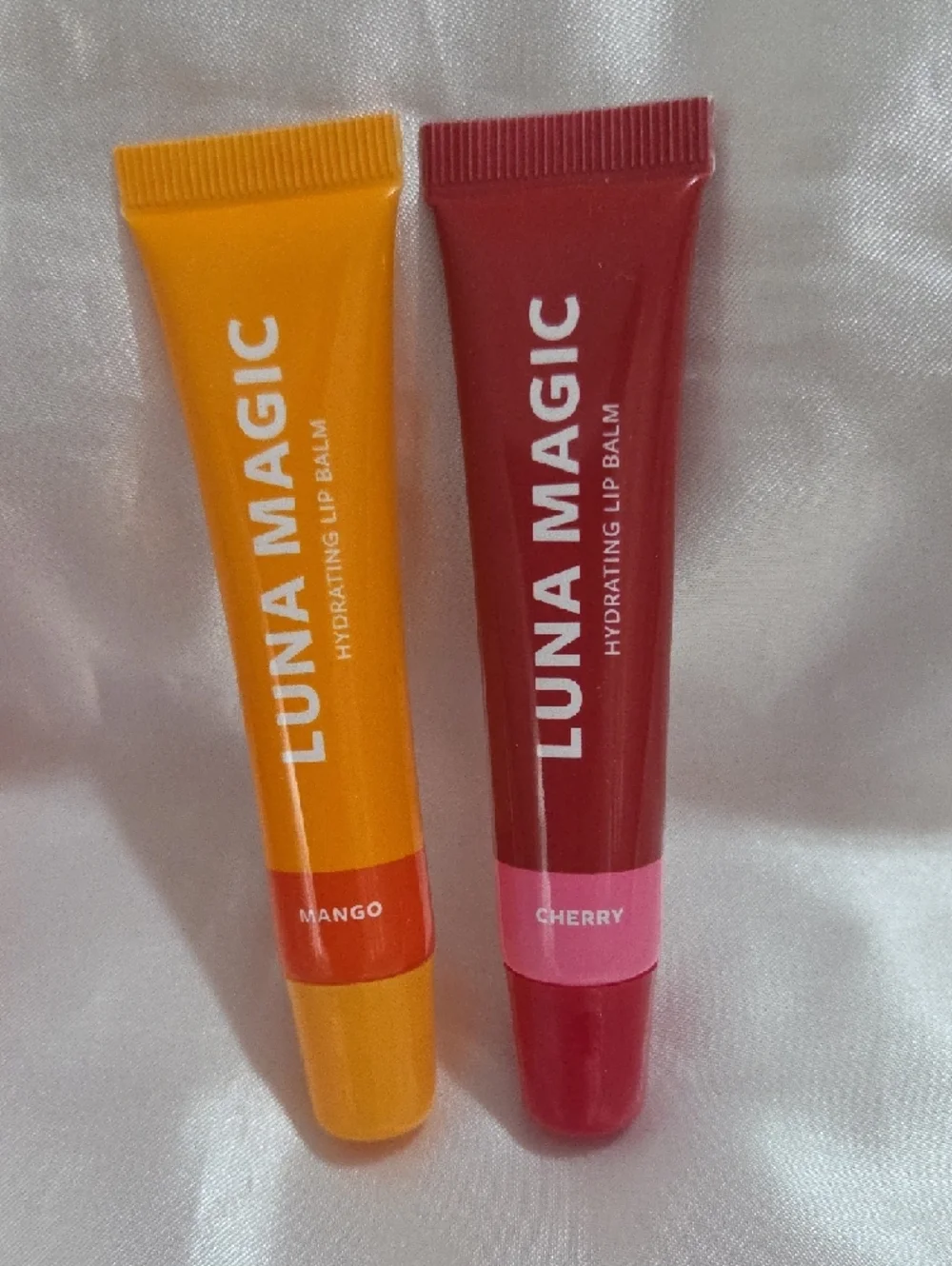 2pcs Hydrating Lip Balm Set - Mango & Cherry
